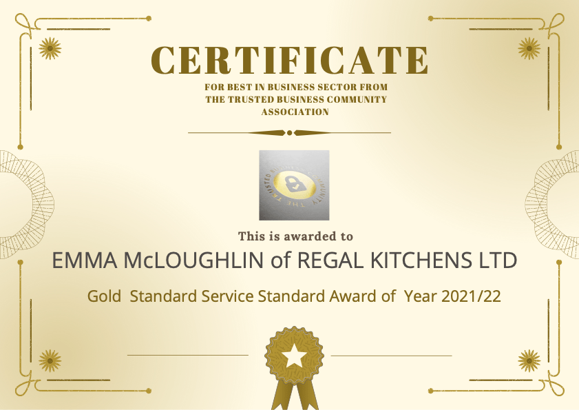 The Gold Service Standard Award